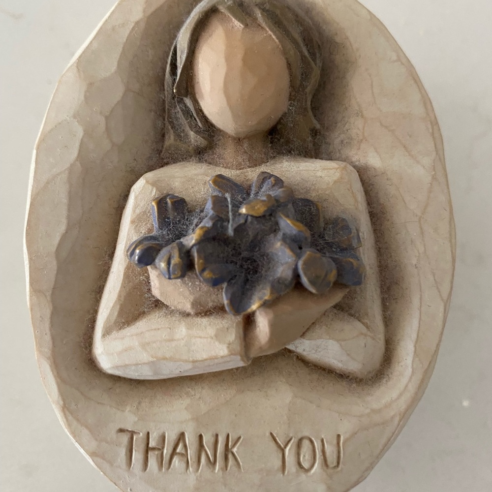 Thank You Keepsake Box from Willow Tree
